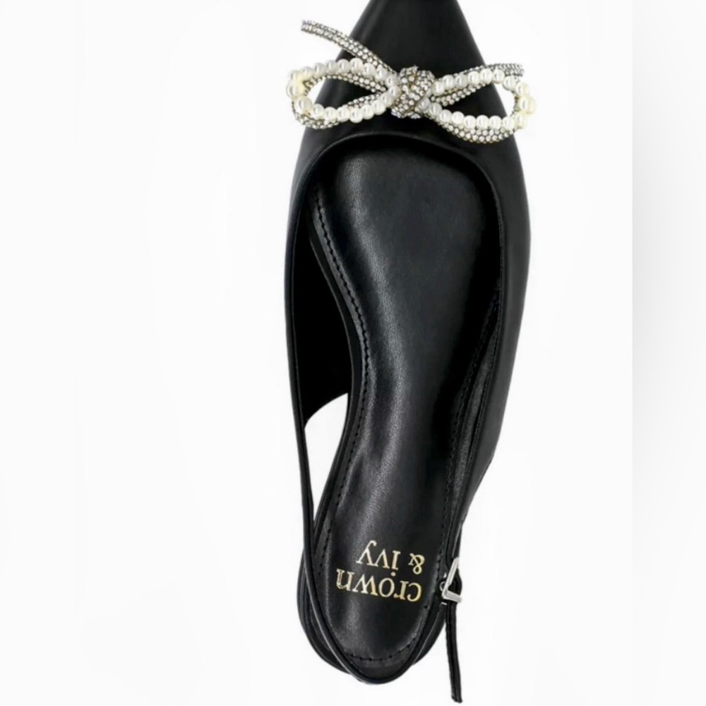 Crown & Ivy™ Peyton Flats in Black - Picture 7 of 16